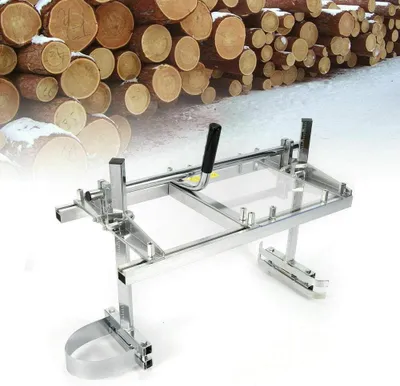 Obrázek produktu pro 24palcová přenosná řetězová pila na dřevo, mobilní přenosná pila na dřevo pro 14"-24" řetězovou pilu Motorová pila