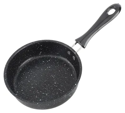 Imagen del producto de Sartén antiadherente de 14 cm – Sartén de piedra Maifan para tortillas, ideal para carne y huevos, apta para inducción y fácil de limpiar, con mango