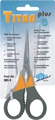 Produktbild von WEDO Silhouettenschere TITAN plus spitz Länge: 115 mm