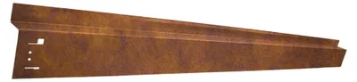 Immagine prodotto di Bordure per aiuole con passaruota acciaio corten, cordoli per aiuole - 120 x 9,5 cm