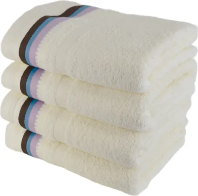 Produktbild von Súprava froté uterákov ITALY 50x90 cm 4 ks krémová