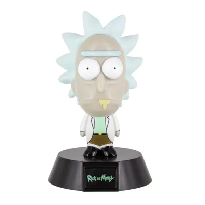 Immagine prodotto di Lampa 3D Rick & Morty 10 cm - Oficjalnie Licencjonowany Produkt