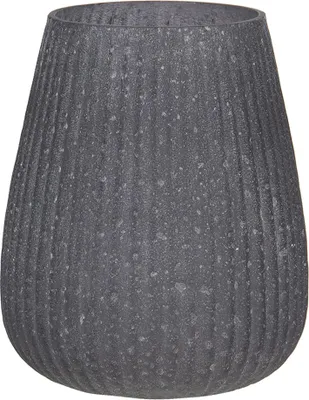 Image de Clayre & Eef Bougeoir Ø 11x13 cm Gris Verre