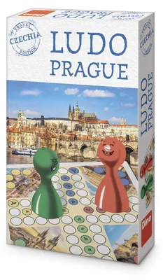 Zdjęcie produktu dla Dino Ludo, gra podróżna z Pragi