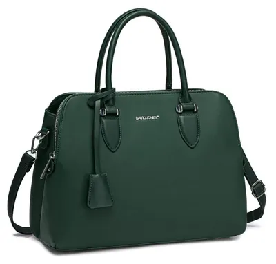 Produktbild von David Jones - Damen Handtasche Elegante Henkeltasche - Kunstleder Schultertasche F
