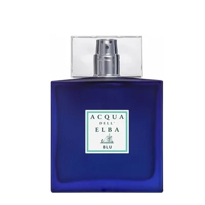 A bottle of Acqua dell' Elba BLU Uomo EDT 100ml for men.