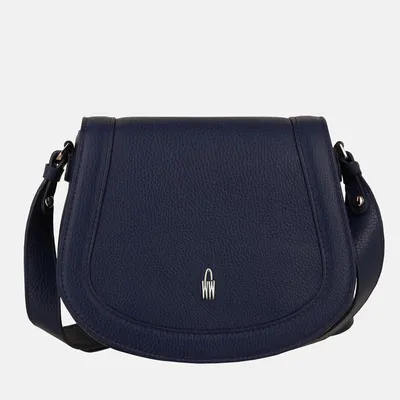 Immagine prodotto di MIRA - Borsa a tracolla in pelle blu navy