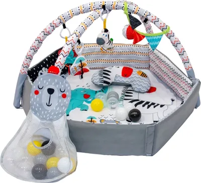 Produktbild von BoJungle Jungle by Night Faltbare Ball Pit Play Gym