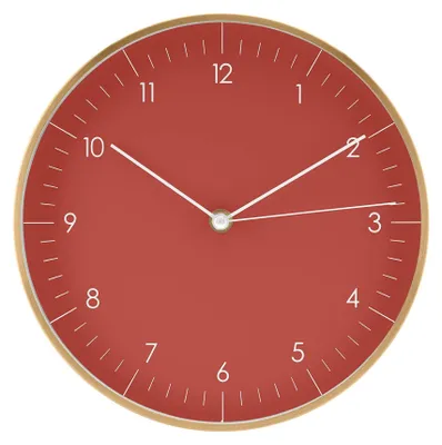 Image de Omgoods - Horloge mural au design scandinave - Élégant objet de décoration pour le salon et la cuisine