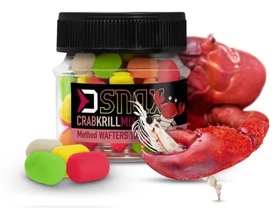 Image de Delphin Bait MIX D SNAX WAFT 10x7mm/20g Crab- Krill