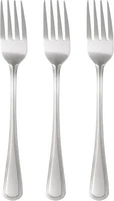 Produktbild von Gabel Set London 3 Tlg. 19,5 x 2,5 x 2 cm Tafelgabel Besteck Edelstahl Spülmaschine