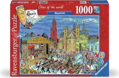 Immagine prodotto di Ravensburger Fleroux: puzzle di Maastricht, 1000 pezzi.