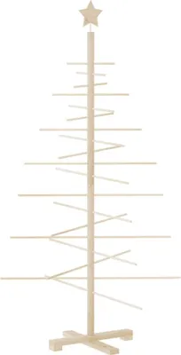Produktbild von vidaXL Weihnachtsbaum Holz zum Schmücken 150 cm Massivholz Kiefer