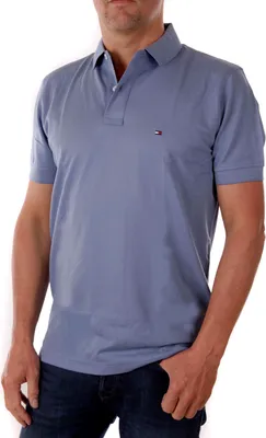 Produktbild von Tommy Hilfiger Herren Poloshirt TOMMY REGULAR POLO Regular Fit Hellblau