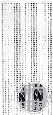 Obrázok produktu pre Kobolo Door Curtain Insect Screen PEARL 100x230 cm 80 Strands | Bead Curtain Fly Curtain Rectangular Living Room String Curtain