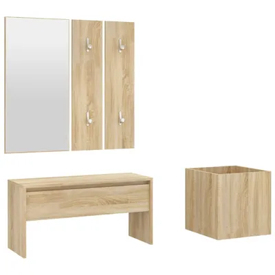 Produktbild von Garderoben-Set Sonoma-Eiche Holzwerkstoff