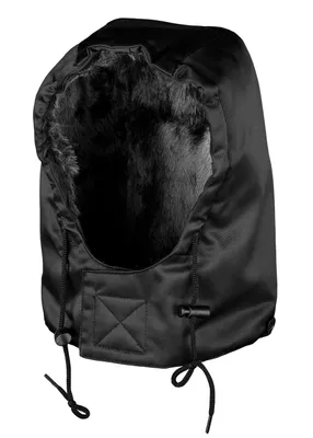 Produktbild von Qualitex Pilotenjacke - GEFÜTTERTE KAPUZE für Qualitex 4‑in‑1 Pilotenjacke – warm & wetterfest - in Farbe: schwarz - Herren: one size