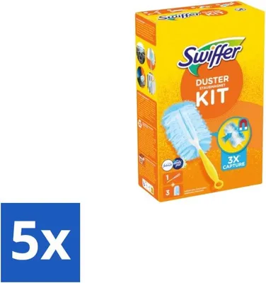 Produktbild von Swiffer – Starter-Set + 3 Nachfüllpackungen – mit Febreze - Vorteilspack - 5 Stücke