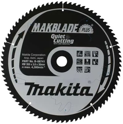 Zdjęcie produktu dla Tarcza pilarska Makita, MAKBLADE 190 x 20 mm, 24 zęby