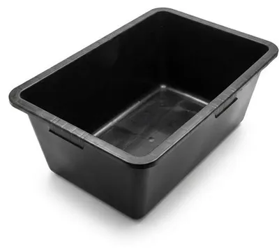 Productafbeelding van Kunststof Bouwcontainer - 80L - Zwart
