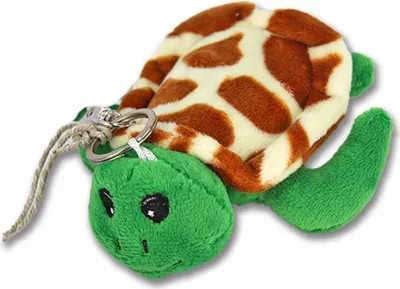 Produktbild von Schlüsselanhänger Schildkröte Plüsch mit Sound - ca. 11 cm