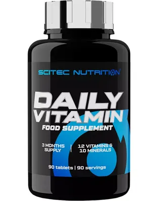 Produktbild von Scitec Nutrition Daily Vitamin 90 Tabletten / Multivitamine / Vitamin- und Mineralienkomplex