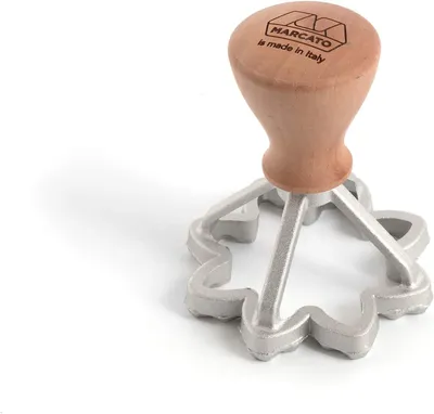 Imagen del producto de Marcato, molde para ravioles, diseño de flor, 7 cm, modelo SC-F70-CLS, código 8000011006024