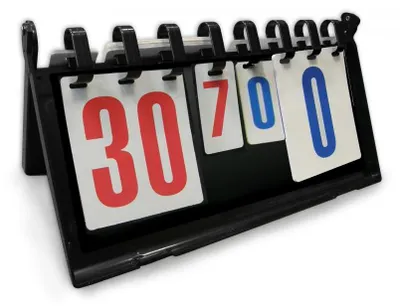 Image de Indicateur de score Richmoral 0-30 Plastique Noir
