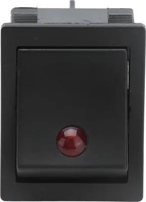 Obrázok produktu pre Prepínač typu čln ABS 4 Pin ON OFF s kontrolkou pre automobily lode 125/250VAC