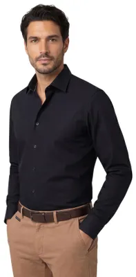 Produktbild von Eterna Hemd Schwarz Modern Fit
