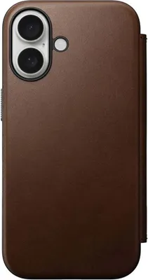 Zdjęcie produktu dla Nomad NM01683285, Folio, Apple, iPhone 16, 15,5 cm (6.1"), Brązowy
