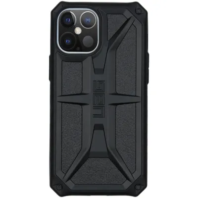 Produktbild von Urban Armor Gear Monarch, Cover, Apple, iPhone 12 Pro Max, 17 cm (6.7"), Schwarz