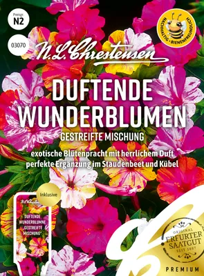 Produktbild von Duftende Wunderblumen Gestreifte Mischung | Blumensamenmischung von N.L. Chrestensen