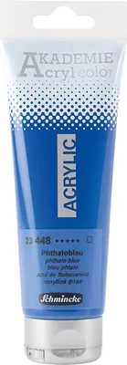 Schmincke 120ml AKADEMIE Acryl color Phthaloblau Acryl 23 448 012