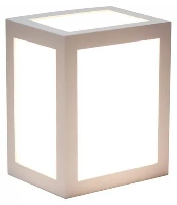 Immagine prodotto di V-TAC VT-822 Lampada applique LED 12W wall light white cube bianco freddo 6400K - sku 8336
