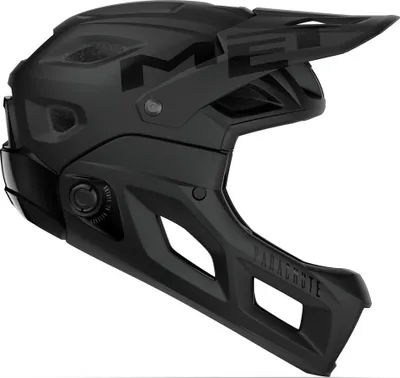 Produktbild von Met Parachute Mcr Mips Downhillhelm Schwarz S Schwarz S