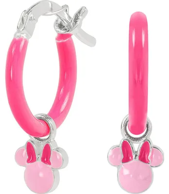 Zdjęcie produktu dla Kolczyki Disney Minnie Charm ze srebra próby 925
