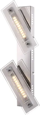 Produktbild von Globo Wandleuchte Wl Chrom, 2Xled 48696-2