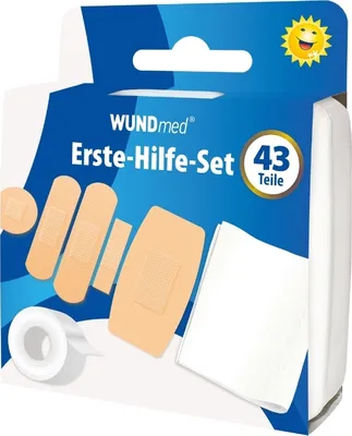 Obrázok produktu pre WUNDmed® 05-008 WUNDmed® Pflaster Erste-Hilfe-Set 05-008 beige, 43 St.