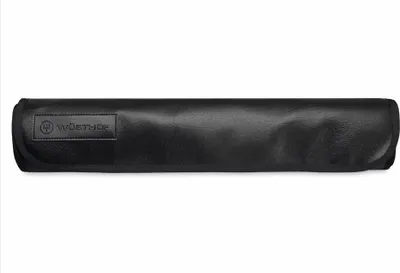 Produktbild von WÜSTHOF Rolltasche, Klettverschlüss, Klingenlänge: 43cm, schwarz, für Küchenmesser, 60-2189635602