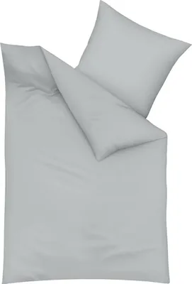 A folded duvet cover and pillowcase set, laid flat on a white background.