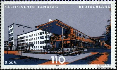 Produktbild von Briefmarken BRD (BR.Deutschland) 2001 Mi 2172 (kompl.Ausg.) postfrisch Landesparlamente