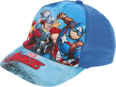 Produktbild von Marvel Avengers Jungen Basecap Baseball Kappe – Blau / 55