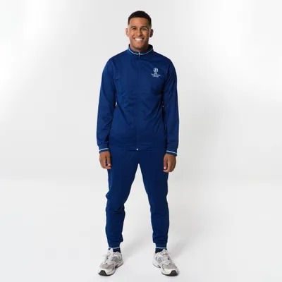 Immagine prodotto di Tuta Champions League da uomo - stagione 22/23 - Large (L) Prodotto ufficiale - giacca manica lunga blu - giacca e pantaloni per allenamento calcio