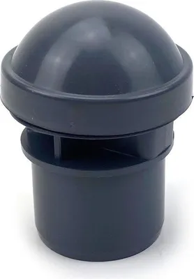 Produktbild von Rohrbelüfter Ø 50 mm Belüftungsventil für Sanitäranlagen grau Ventil Abwasser