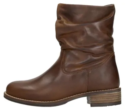 Productafbeelding van SUB55 Enkellaarsjes Plat Enkellaarsjes Plat - cognac - Maat 37
