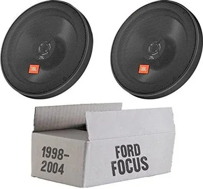 Produktbild von JBL STAGE2 624 | 2-Wege | 16,5cm Koax Lautsprecher - Einbauset passend für Ford Focus 1 Front Heck - justSOUND