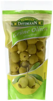 Immagine prodotto di Delicatessen Dittmann olive verdi senza nocciolo, confezione da 10 (10 x 270 g)