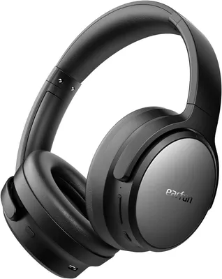 Produktbild von Kabellose Over-Ear Kopfhörer mit Dual-Dynamic-Treibern, Hi-Res Audio, Aktiver Geräuschunterdrückung, 120 Std. Akku, 5 KI-Mikrofone, Multipoint, App
