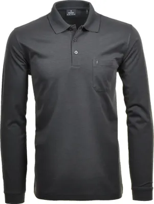 Produktbild von Poloshirt für Herren in anthrazit
